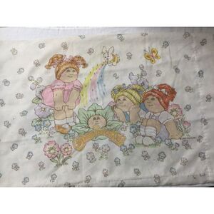 1983 Cabbage Patch Kids Pillow Fabric‎ Case Standard Size